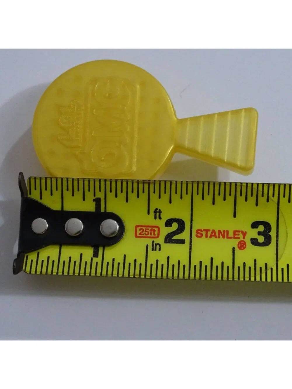 LOL Surprise OMG Fashion Doll Gold Yellow Hair Brush 2.5 Inch Embossed Logo